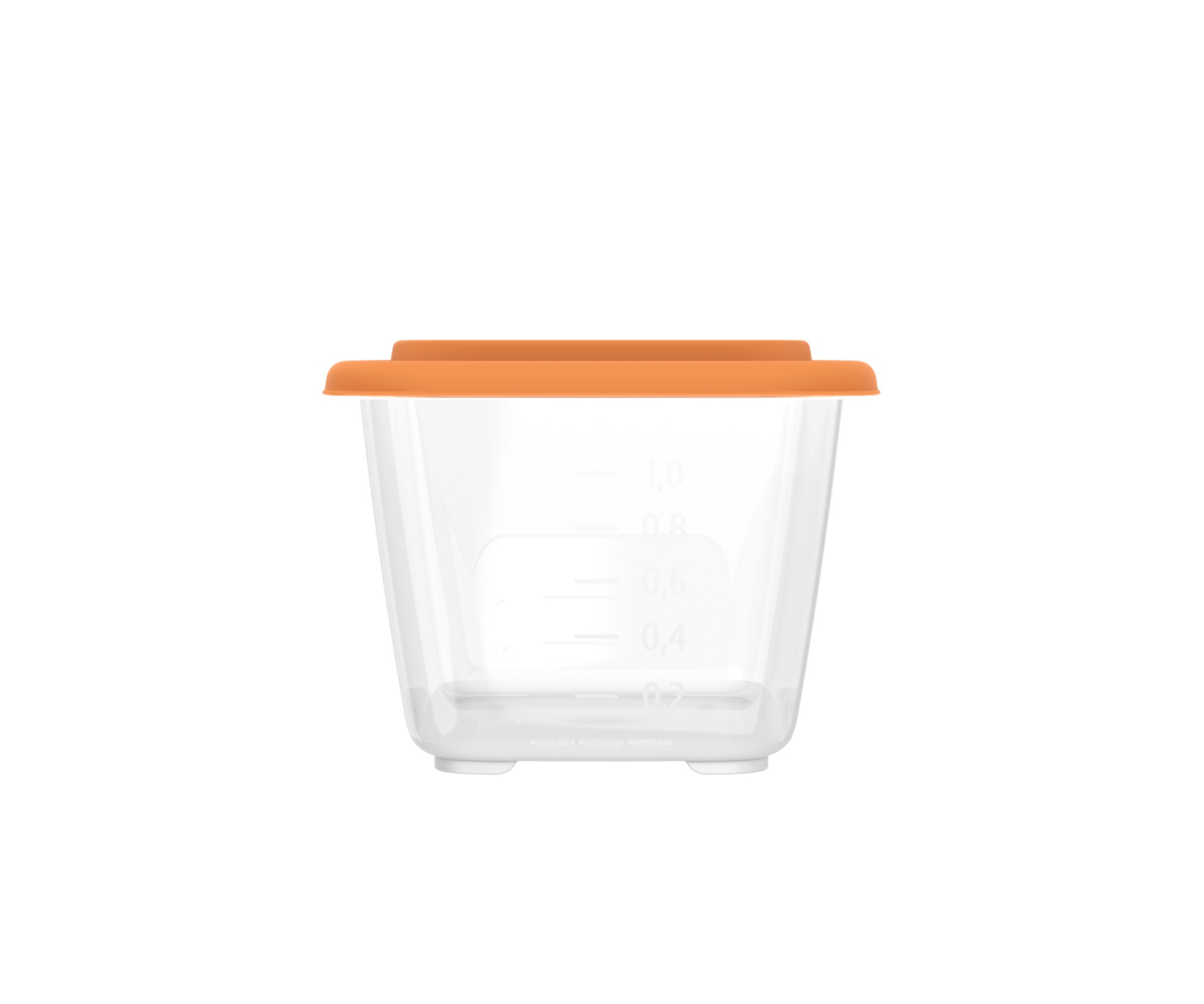 Контейнер универсальный «Гурман» 1,5л (СВЧ/Заморозка) (194х131х98 мм)