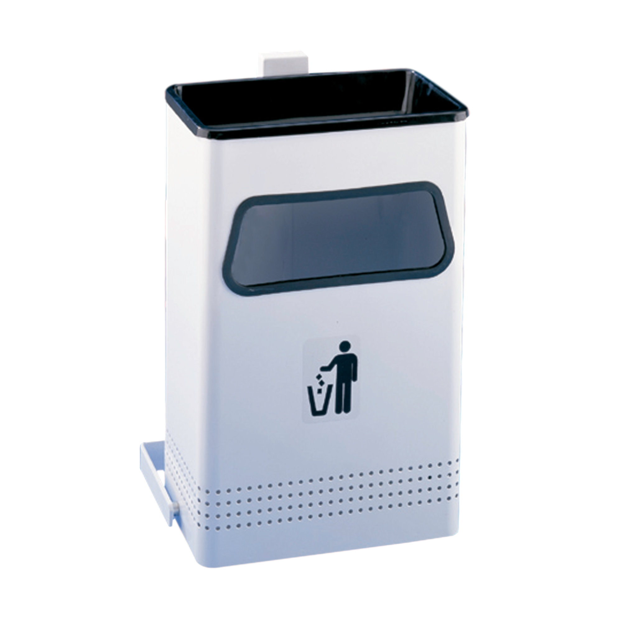 Урна-пепельница поворотная Jofel AL72700 черный,белый 40л