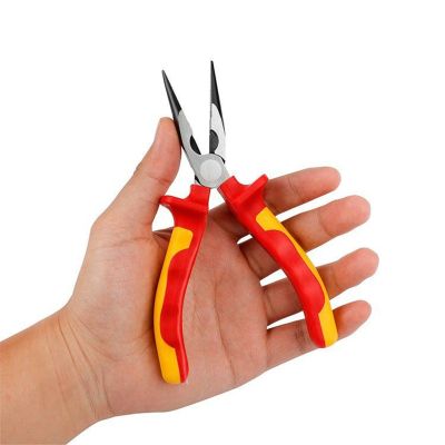 Длинногубцы диэлектрические 160 мм (до 1000 В) WORKPRO