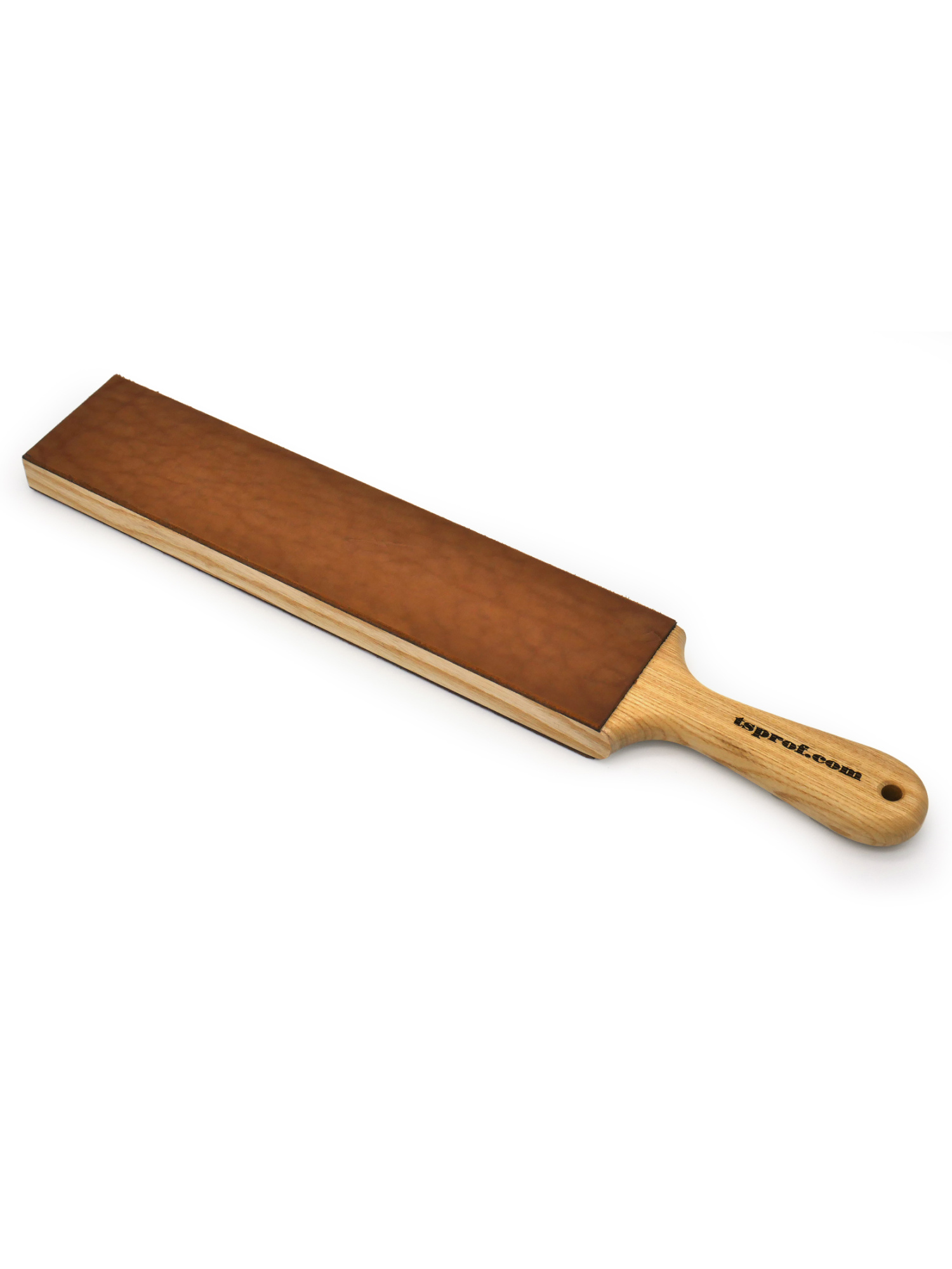 Доска с кожей TSPROF для финишной правки ножей