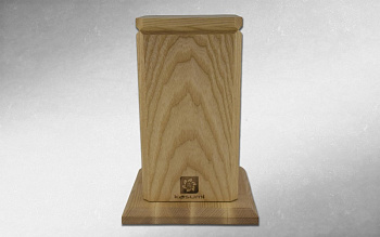 Вертикальный магнитный держатель-подставка для ножей (ясень)