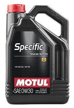 Моторное масло MOTUL Specific VW 504/00/507/00 0W30 (5л.)