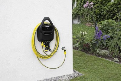 Крепление настенное Karcher Premium для хранения шланга с ящиком