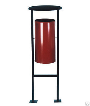 Урна опрокидывающаяся УК1 белая