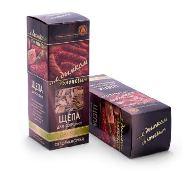 Щепа для копчения ТорфТехноЛин отборная "с дымком яблони" премиум 250 г