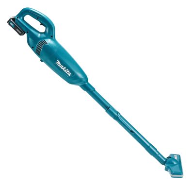 Пылесос аккумуляторный Makita CL106FDWY 10.8В, 1х1.5 Ач Li-ion, 31 мбар, 0,6 л