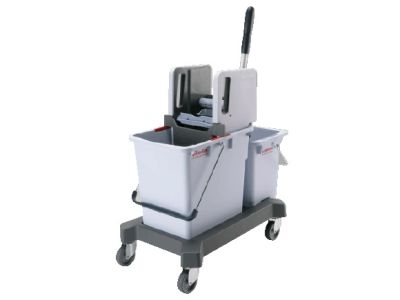 Одноведерная система 25л Vileda с вертикальным отжимом на платформе без транспортировочной ручки 149098