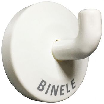 Крючок для одежды BINELE sHook, белый, арт. HS01PW