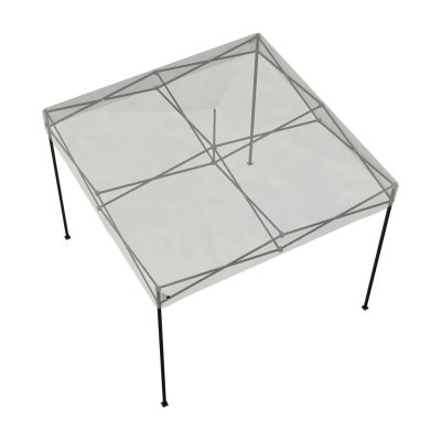 Тент садовый Helex 4330 3x3x3м полиэстер белый