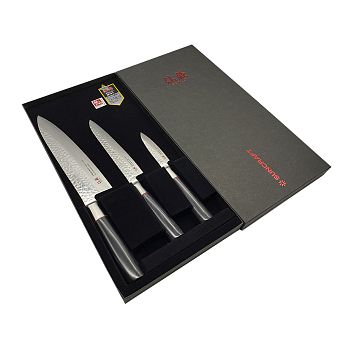 Набор подарочный из 3х ножей SUNCRAFT SENZO CLASSIC SZ-010512