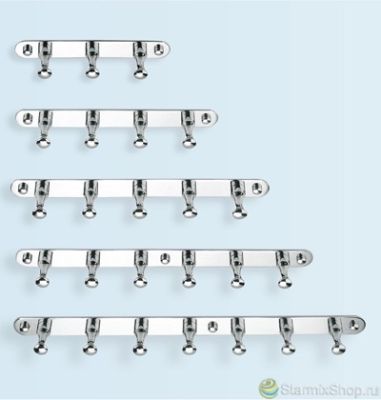 Вешалка 3 крючка Starmix