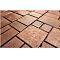 Плитка модульная "Брус" (садовая) (9шт, 1м2) (шоколад)