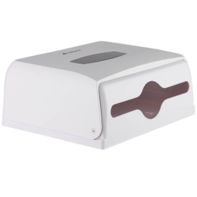 Диспенсер листовых полотенец Ksitex TH-8125A (белый)