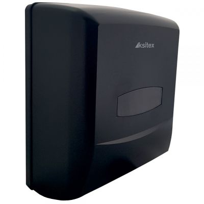 Диспенсер листовых полотенец Ksitex TH-8238B (черный)