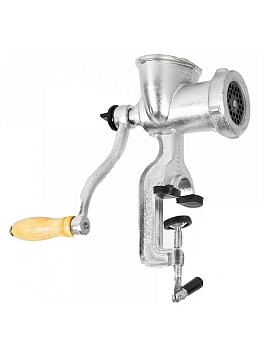 Мясорубка "Уралочка" МЧ-С чугунная с доп решеткой