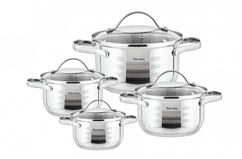 Набор посуды из нержавеющей стали ЧУДЕСНИЦА НП-3104