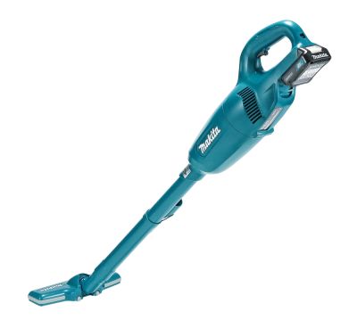 Пылесос аккумуляторный Makita CL106FDWY 10.8В, 1х1.5 Ач Li-ion, 31 мбар, 0,6 л