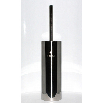 Ершик с настенным креплением Binele Lux сталь, полированный, арт. BW02SP