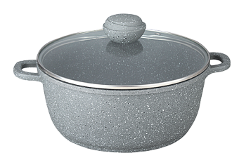 Кастрюля BEKKER алюминиевая 9.4л красная