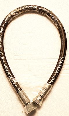 Шланг ВД, 2SN, d=8мм, L=600мм, 400 Bar, 3/8F-М22х1.5F