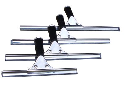 Сгон для окон из хромированной стали с резинкой в комплекте Baiyun, 40 см AF06102