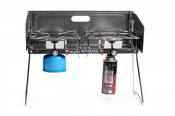 Складная двухконфорочная газовая плита Nabia STB-100