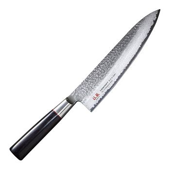 Нож Шеф SunCraft SENZO CLASSIC 20 см черная рукоять