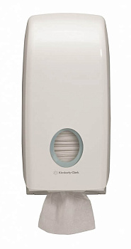 Диспенсер для туалетной бумаги в пачках Kimberly-Clark AQUARIUS белый 6946