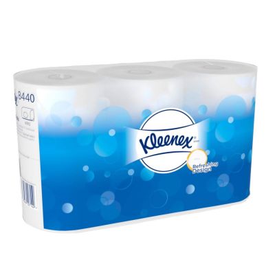 Туалетная бумага в стандартных рулонах Kimberly-Clark Kleenex 350 8440