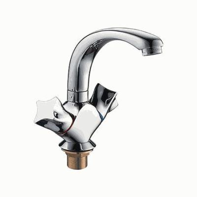 СМЕСИТЕЛЬ ДЛЯ УМЫВАЛЬНИКА LEDEME L1087-2, ЛИТОЙ ИЗЛИВ