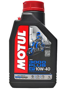 Моторное масло MOTUL 3000 PLUS 4T 10W40 (1л)