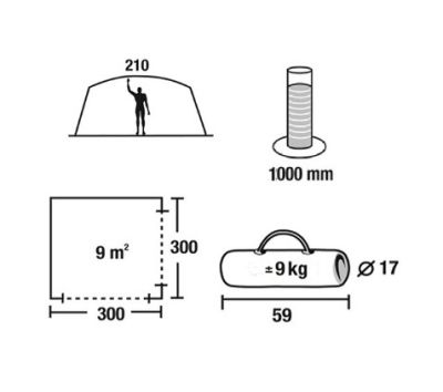 Палатка Green Glade Lacosta