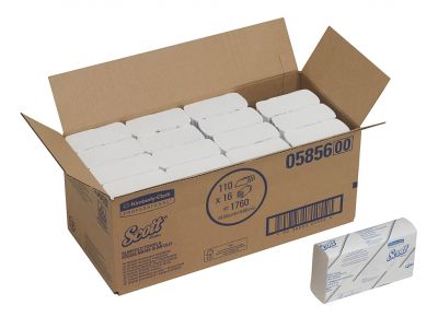 Бумажные полотенца в пачках Kimberly-Clark SCOTT SlimFold 5856