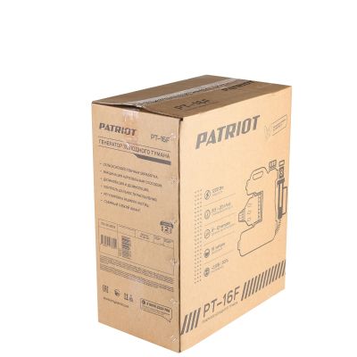 Генератор холодного тумана PATRIOT PT-16F, ранцевый, электрический, 16 л, 1200 Вт.