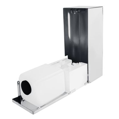 Бесконтактный автоматический антивандальный дозатор для дезинфицирующих средств (глянец), 1 л. HÖR-007АSSM