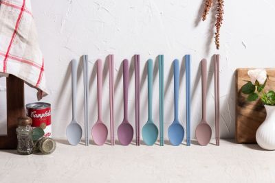 Силиконовая ложка KF Pastel