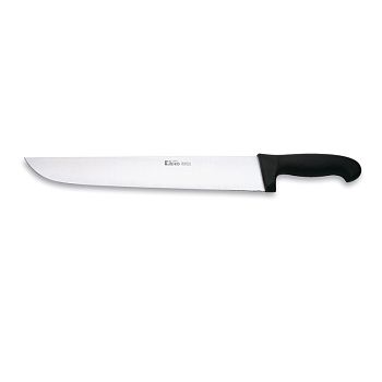 Нож жиловочный - разделочный Jero P 30 см узкий, черная рукоять