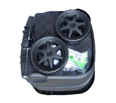 Садовая тележка Helex 65л, черный/зеленый