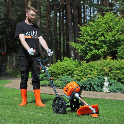 Газонокосилка бензиновая  PATRIOT PT 520, (колесный триммер)