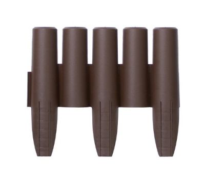 Ограждение для клумб Prosperplast Palisada 15,5см/2,7м