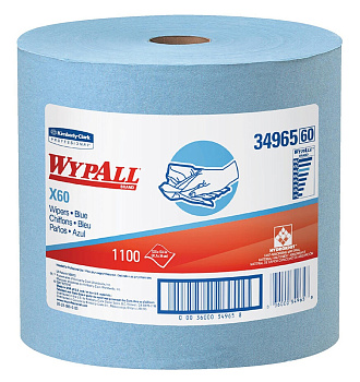 Протирочный материал в рулоне Kimberly-Clark Wypall® X60 34965
