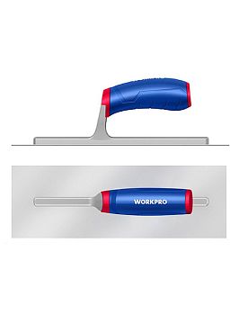 Гладилка из нержавейки 280х130х0,7мм  WORKPRO