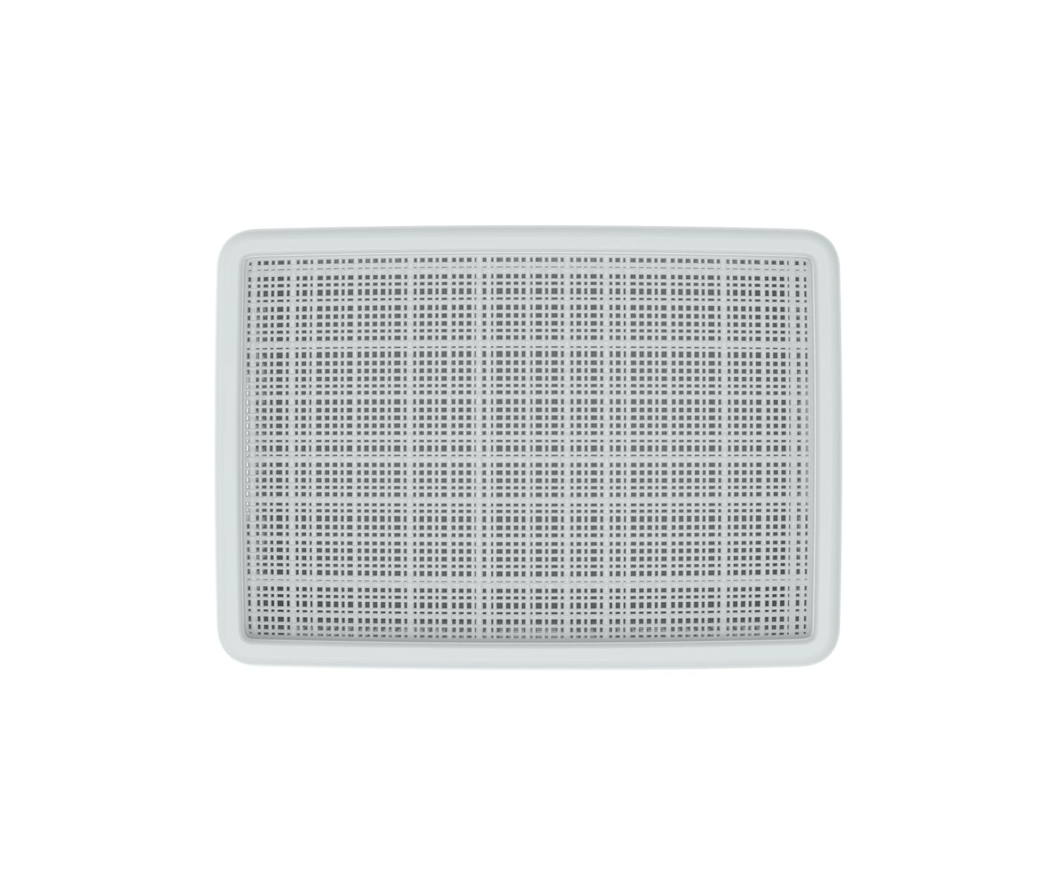 Плетёная корзина для хранения с крышкой «Лён» 11 л (400х284х137 мм) серый