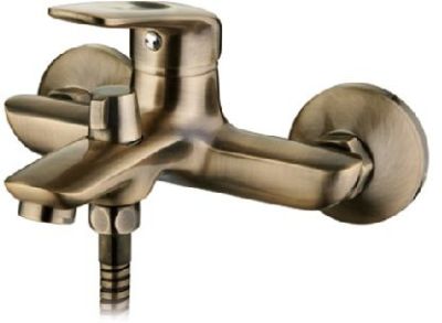 СМЕСИТЕЛЬ ДЛЯ ВАННЫ И ДУША LEDEME L3248C, БРОНЗА, КОРОТКИЙ ИЗЛИВ