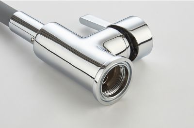 СМЕСИТЕЛЬ ДЛЯ КУХНИ LEDEME L4898-8, ГИБКИЙ ИЗЛИВ ФИОЛЕТОВЫЙ