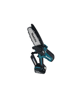 Пила цепная аккумуляторная Makita DUC150SF LXT BL 18B, 320Вт,6"/15см, 0,325", 1,1мм, 8м/с, XPT (BL1830B. DC18SD)