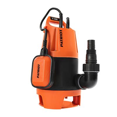 Насос дренажный PATRIOT F 400, для грязной воды, 400 Вт