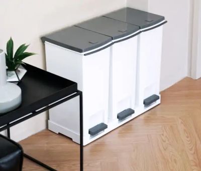 Набор вёдер для сортировки отходов CHANGSIN LIVING (60 л.), 3 штуки