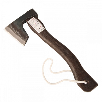 Топорик туристический JIGATA SMOKED, ручная работа, 570 гр