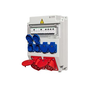 Навесной щит с розетками 220В + 380В EVOL COMBOX 11 0102-009-1